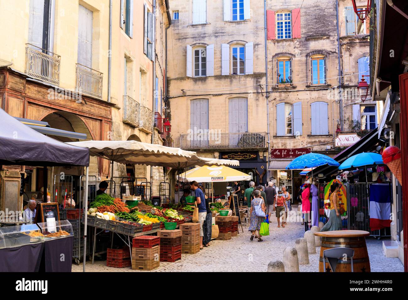 Sommieres, France Stock Photo