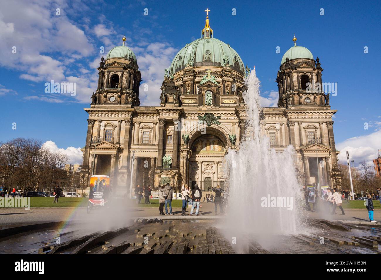 Berlin Cathedral (Berliner Dom )  temple of the Evangelical Church Stock Photo