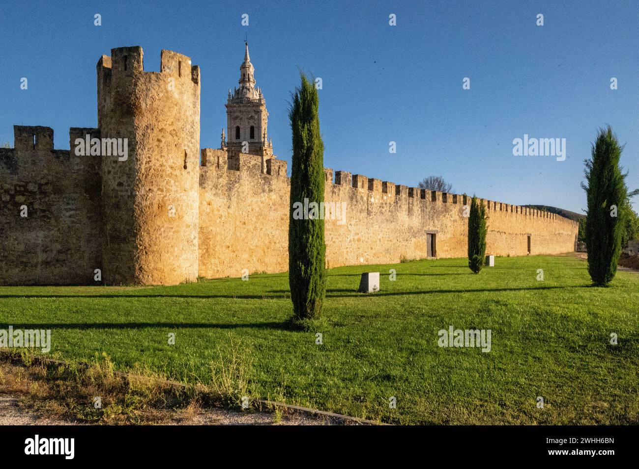 Murallas medievales Stock Photo