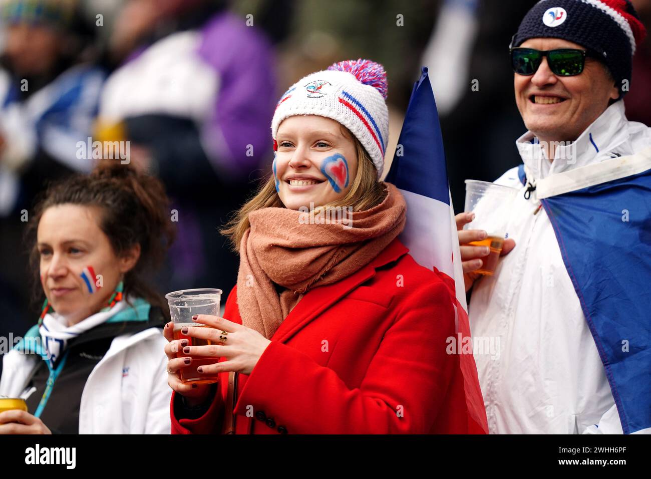 Six nations 2024 france hi-res stock photography and images - Alamy