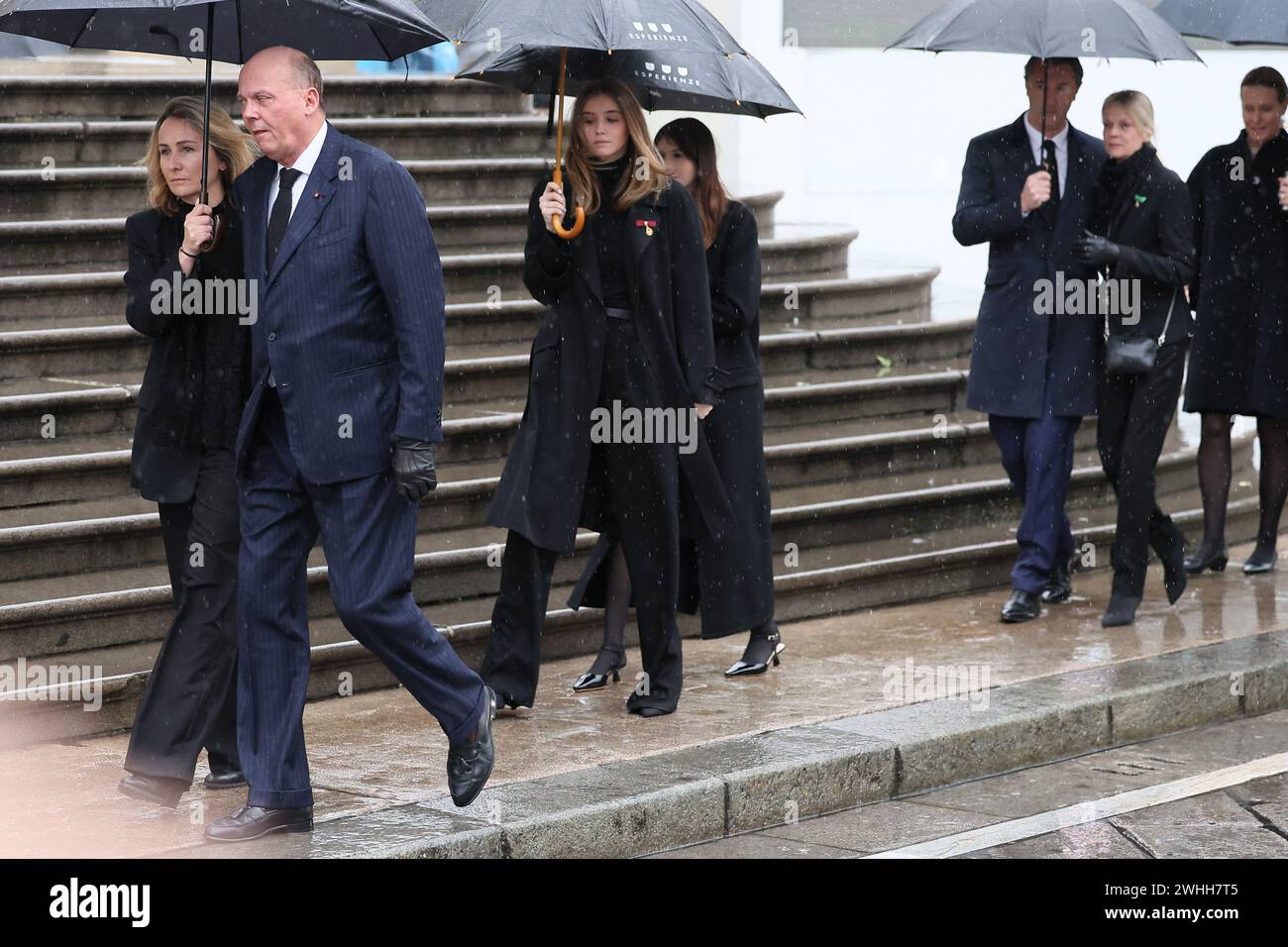 Princess Vittoria of Savoy attending the funeral of the H.S.R. Vittorio Emanuele of Savoy at the