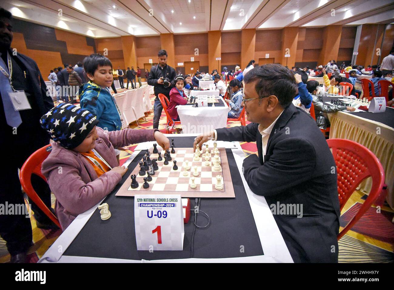 Patna, India. 08th Feb, 2024. Patna, Feb 08 (ANI) India's chess