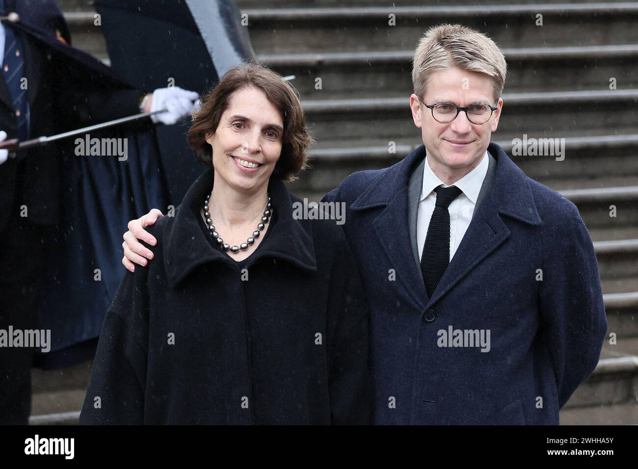 Charles-Louis d'Orleans and his wife Ileana Manos, Duke and Duchess of ...