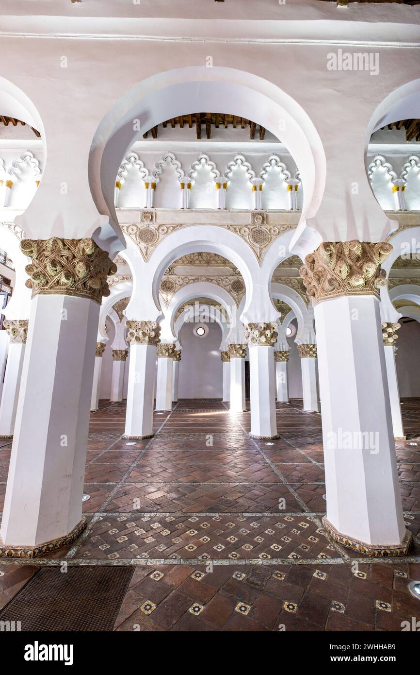 White jewish synagogue Stock Photo