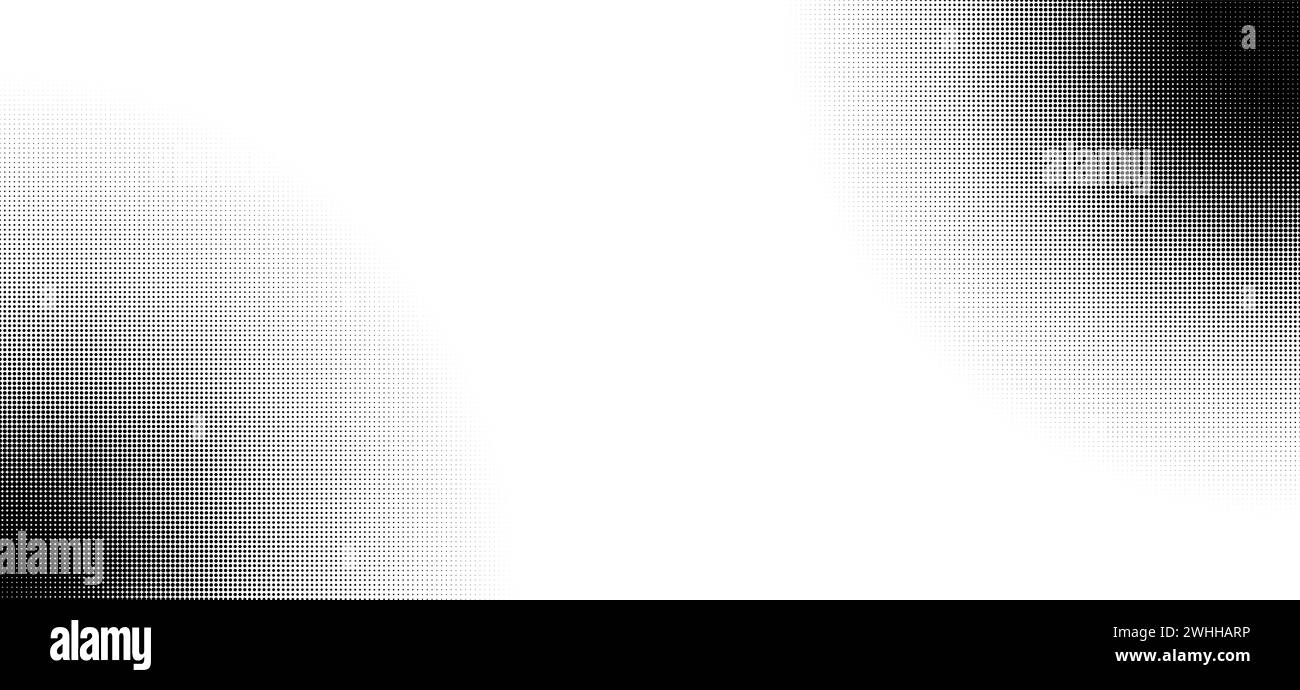 Halftone faded gradient texture. Grunge halftone background. Monochrome ...