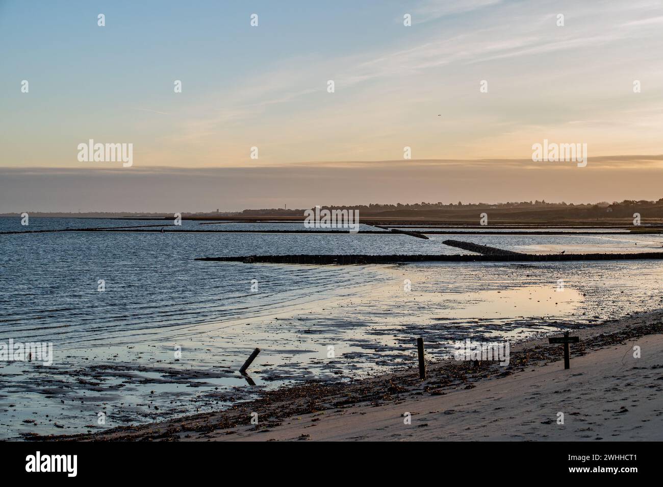 Wadden Sea Stock Photo