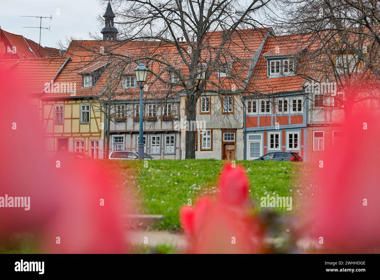 Bilder aus Quedlinburg Harz historische Altstadt Stock Photo Alamy