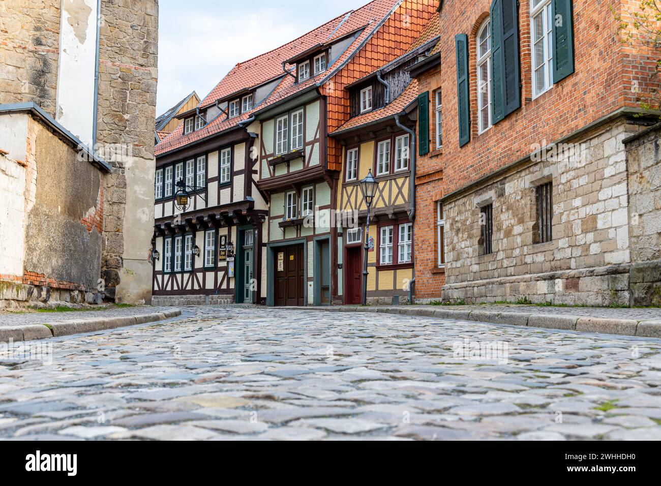 Bilder aus Quedlinburg Harz historische Altstadt Stock Photo Alamy