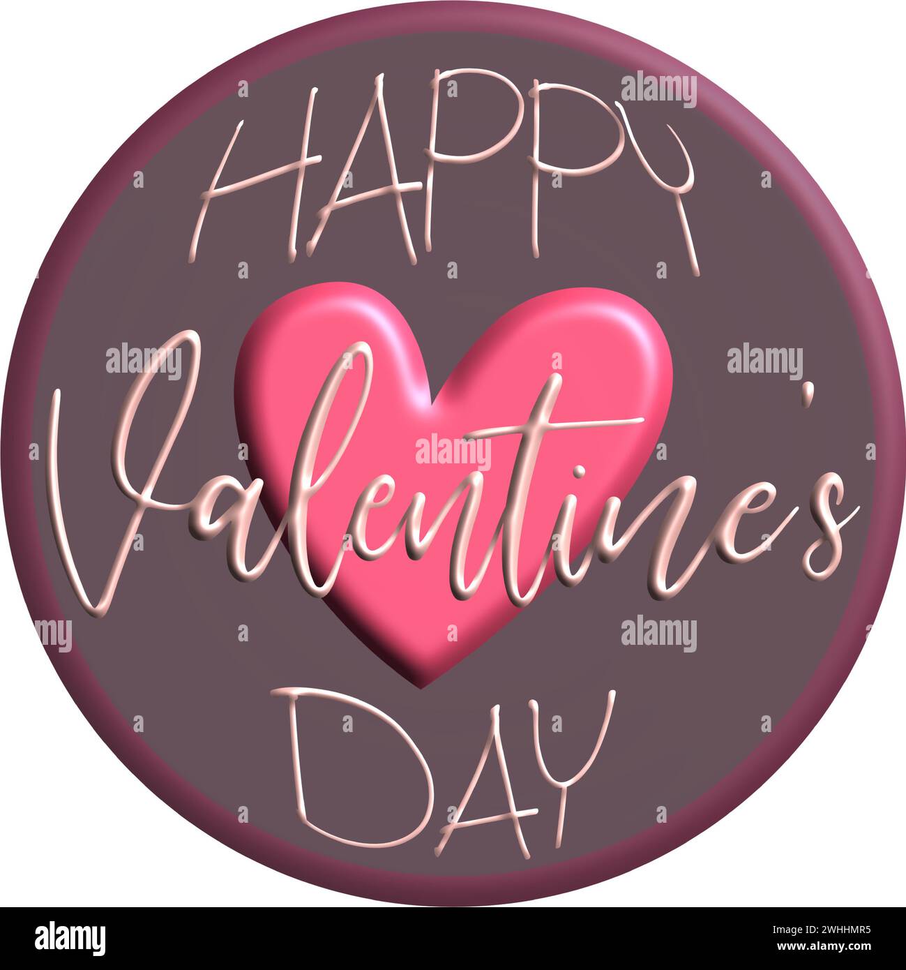 Romantic illustration valentines day Stock Vector Images - Alamy
