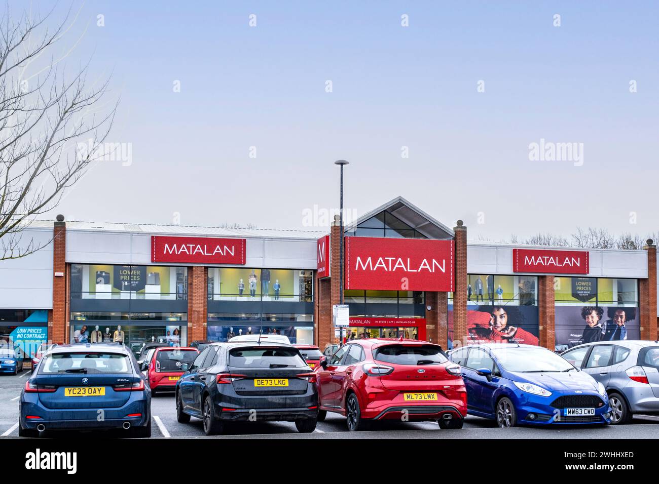 Matalan shop in Crewe Cheshire UK Stock Photo
