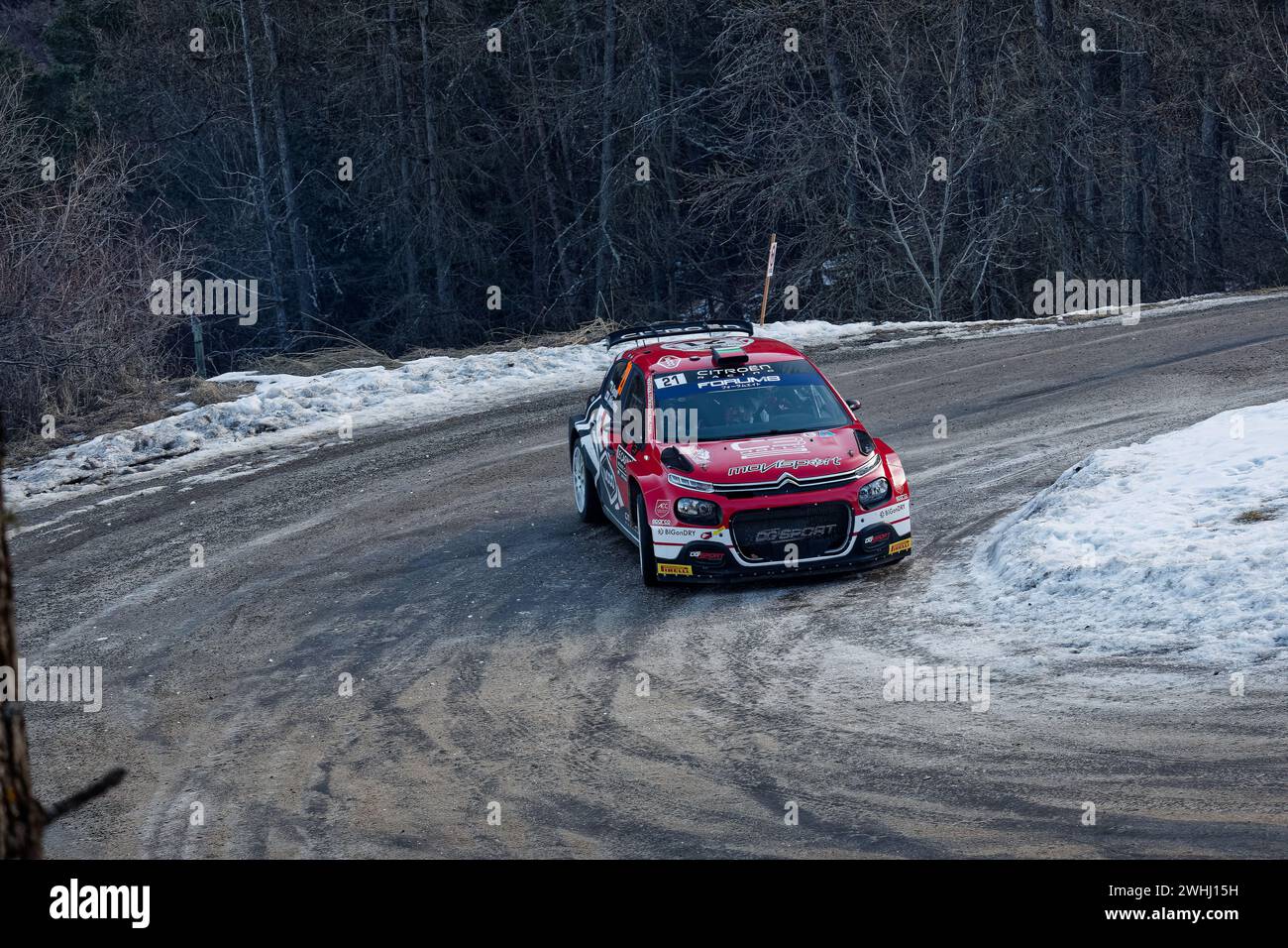 WRC Rally Monte Carlo 2024 Stock Photo Alamy
