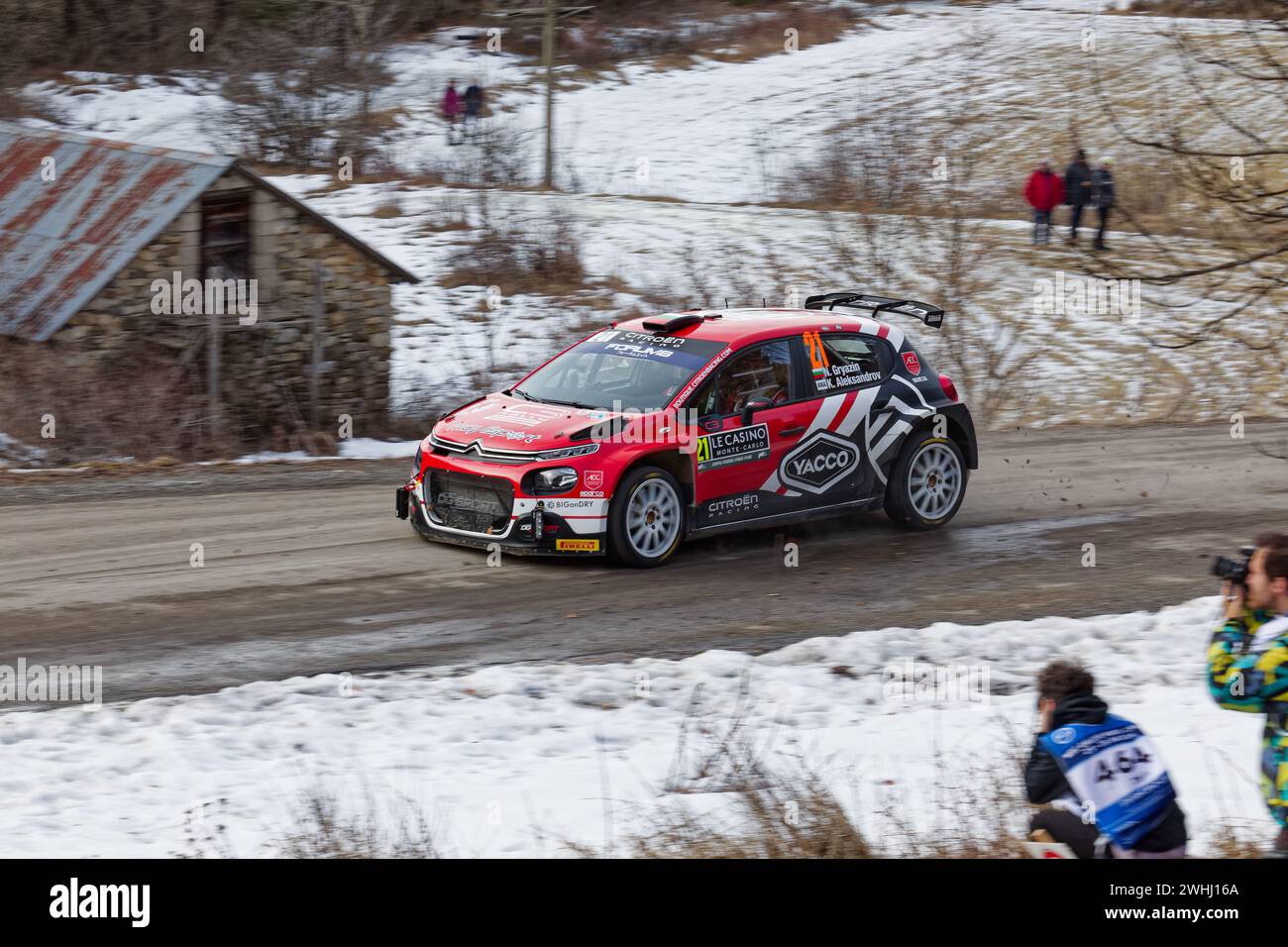 WRC Rally Monte Carlo 2024 Stock Photo Alamy