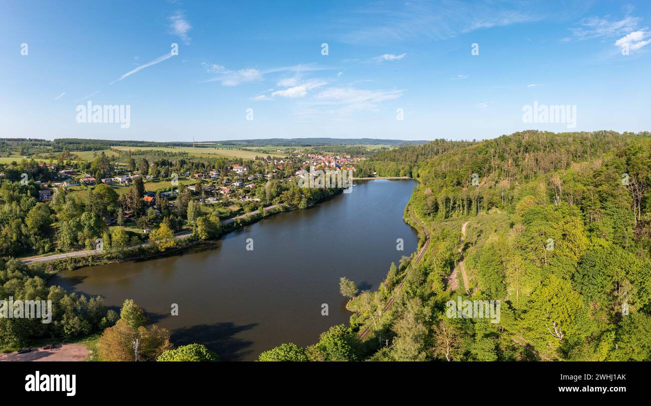 Bilder aus Harzgerode im Sommer Bergsee Güntersberge Stock Photo Alamy