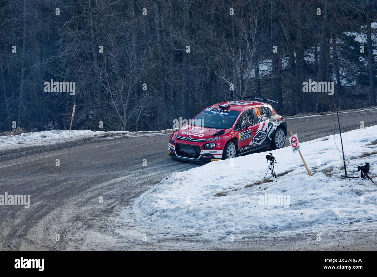 WRC Rally Monte Carlo 2024 Stock Photo Alamy