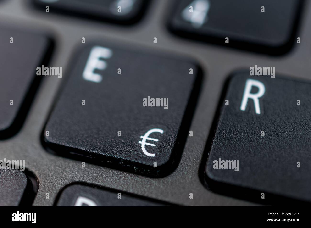 PC Keyboard Euro sign Stock Photo Alamy