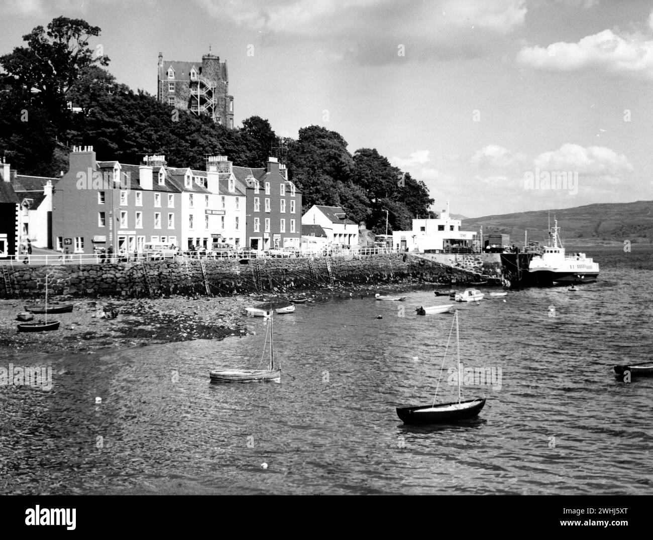 Tobermory Mull, Scotland, 1977 Stock Photo Alamy