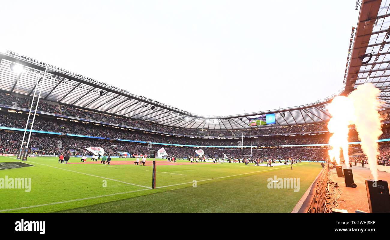 10th February 2024; Twickenham Stadium, London, England Six Nations International Rugby England