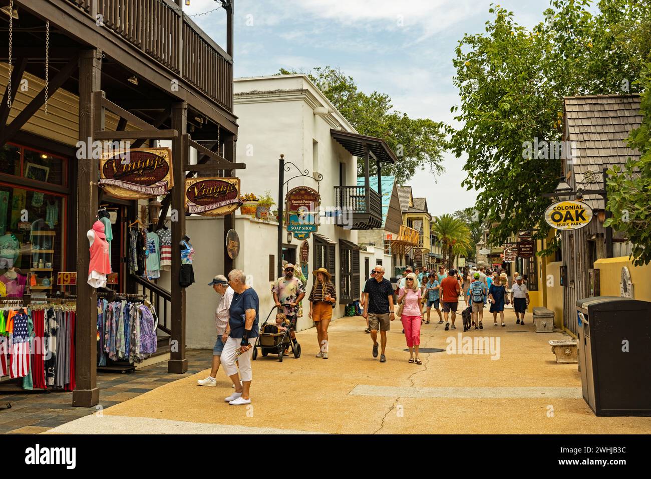 Old st augustine village hires stock photography and images Alamy