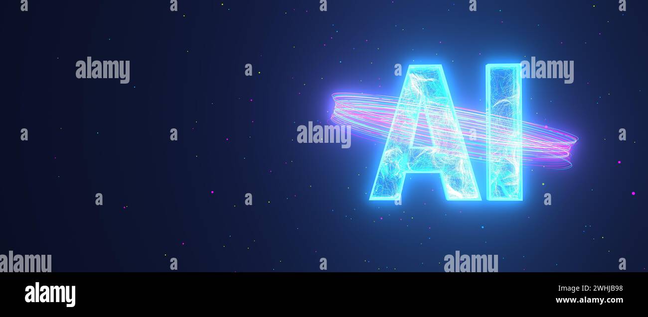 AI, Artificial Ingelligence Stock Photo