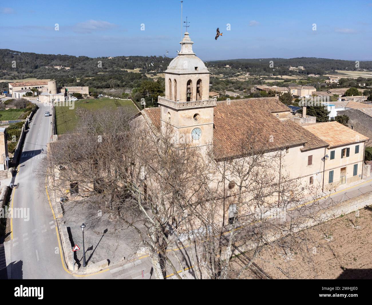 Parish of the Immaculate and Blessed Ramon Llull Stock Photo