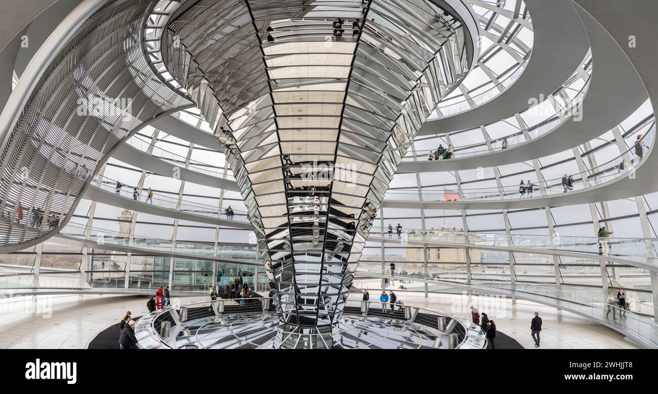 Reichstag dome Stock Photo
