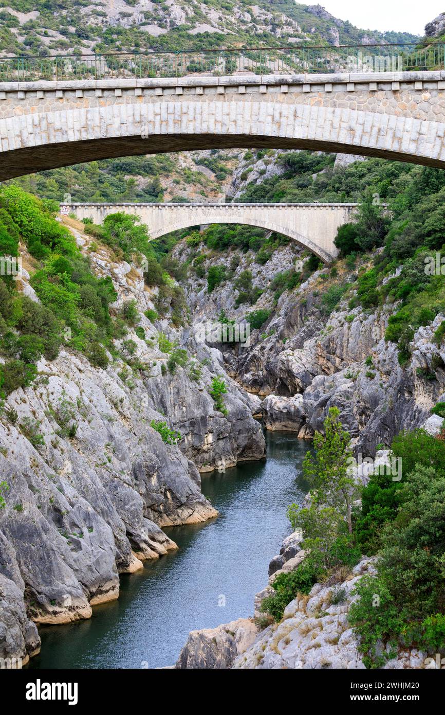 Gorges D'Herault, France Stock Photo