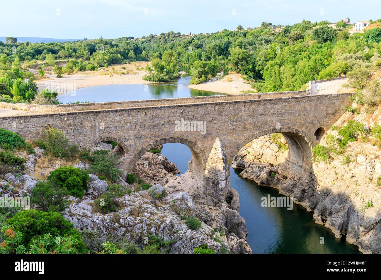 Pont du Diable, France Stock Photo