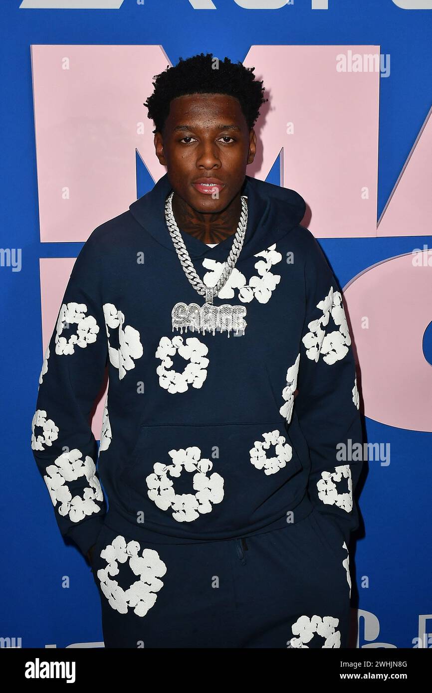 Las Vegas, USA. 09th Feb, 2024. Sauce Gardner attends the EA Sports