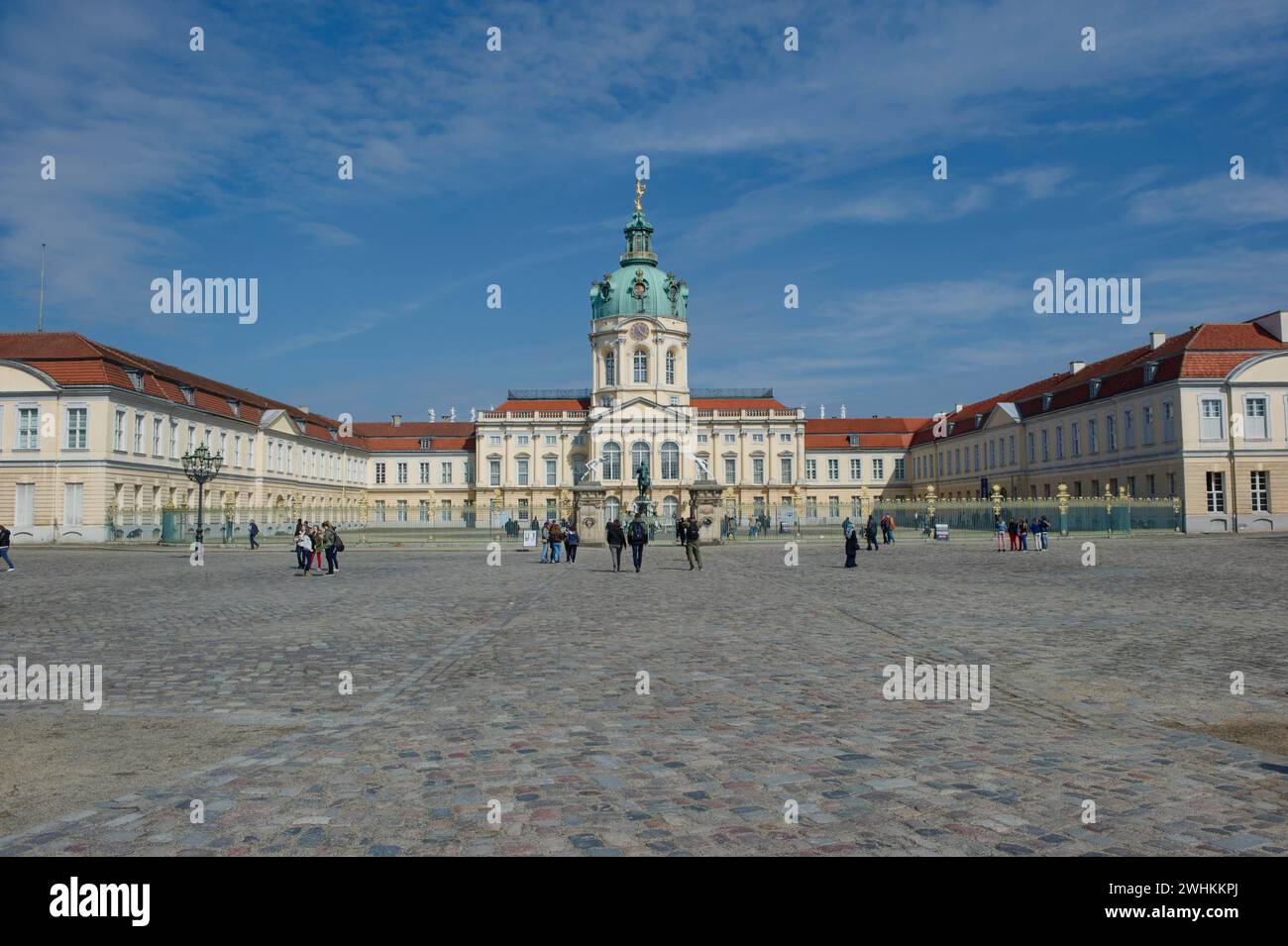 Charlottenburg Palace, Berlin, capital, metropolis, Germany Stock Photo