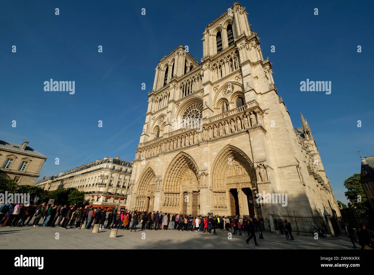 Notre Dame Cathedral Stock Photo