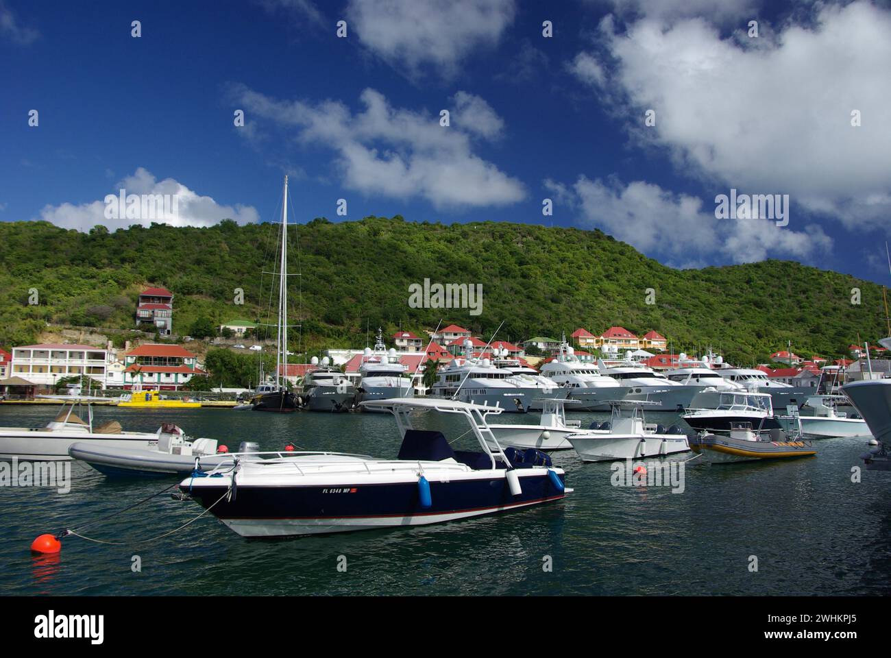 Caribbean, French Antilles, Saint Barthelemy (St. Barth), Gustavia ...