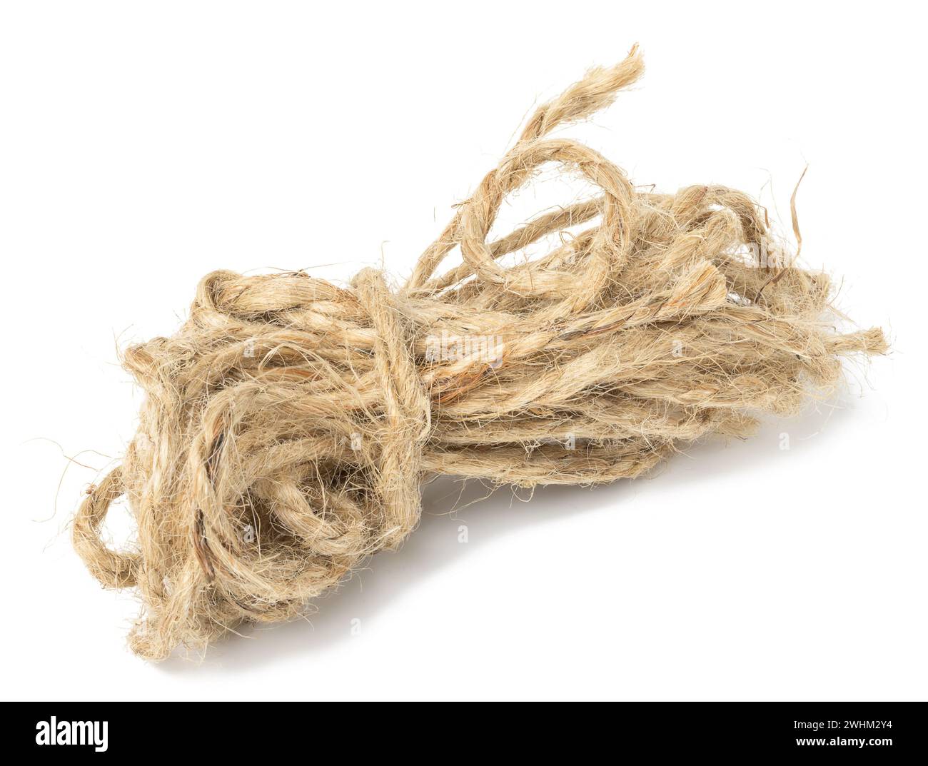 Native Brown Rope Rope fiber Cut Out Stock Images & Pictures - Alamy