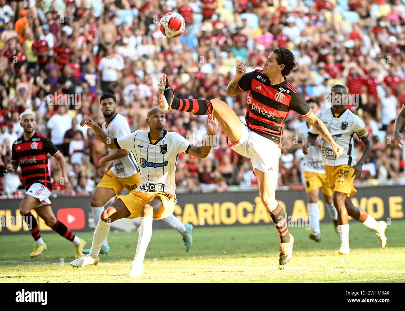 Rio de Janeiro,Brazil. 10 Februery 2024 Brazilian Football Championship