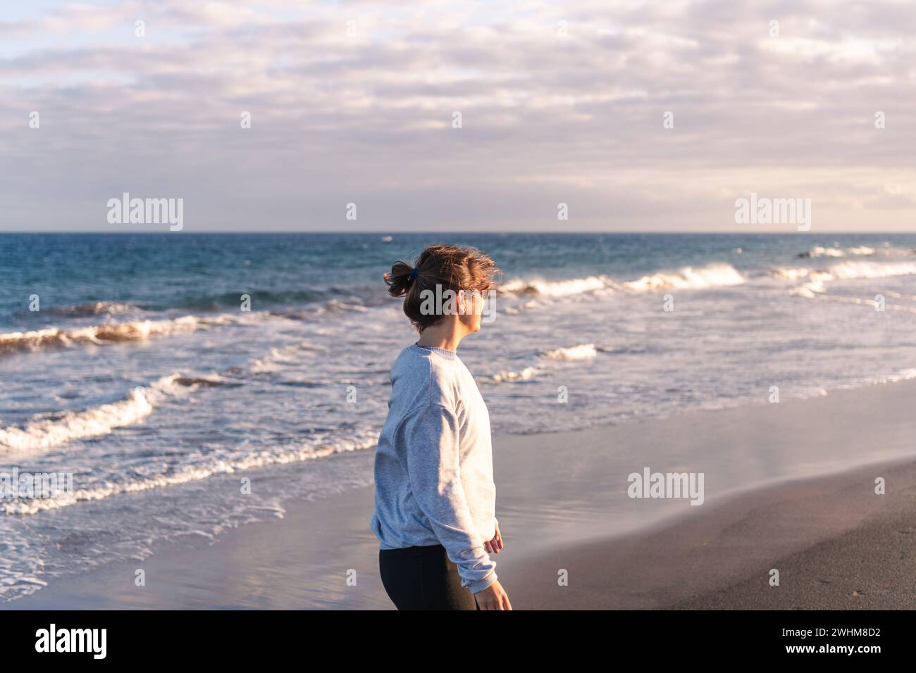 Walking beach canary islands hi-res stock photography and images - Alamy