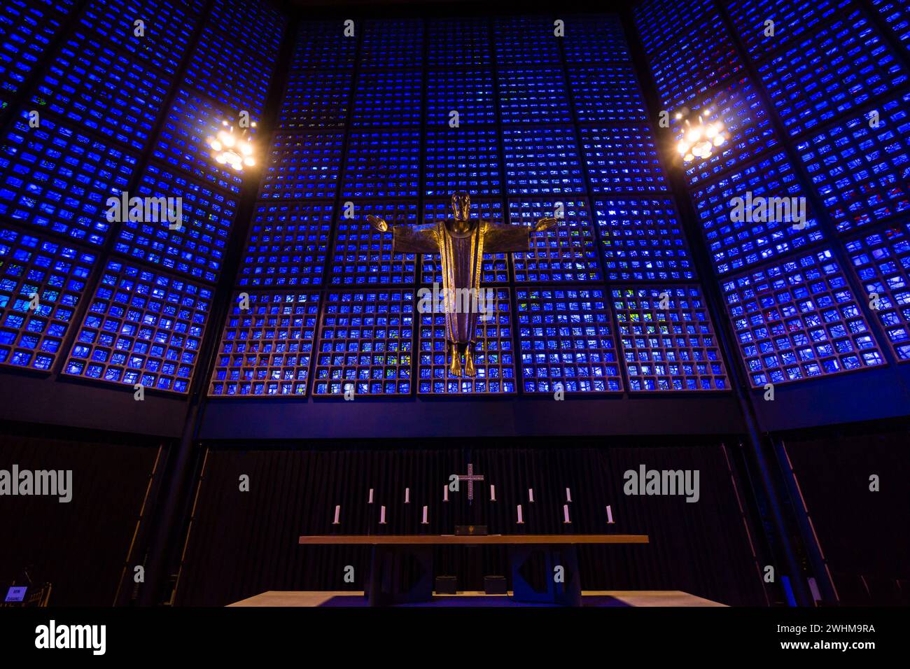 Kaiser-Wilhelm-GedÃ¤chtniskirche Evangelical Lutheran Church Stock Photo