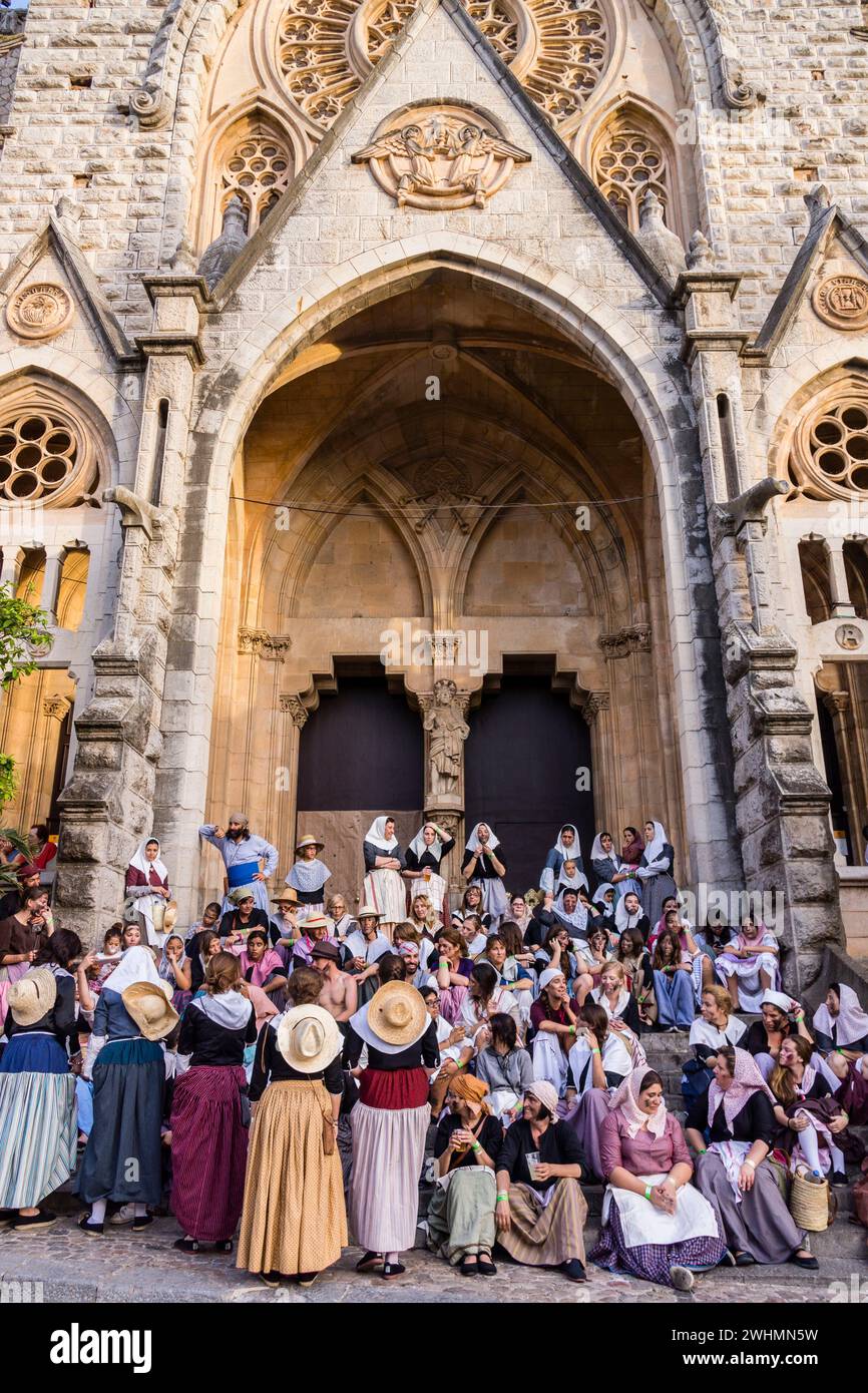 Moros y cristianos Stock Photo Alamy