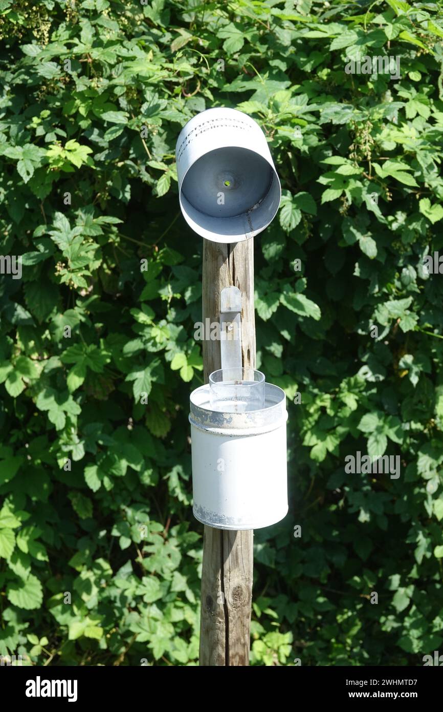 Rain gauge Stock Photo