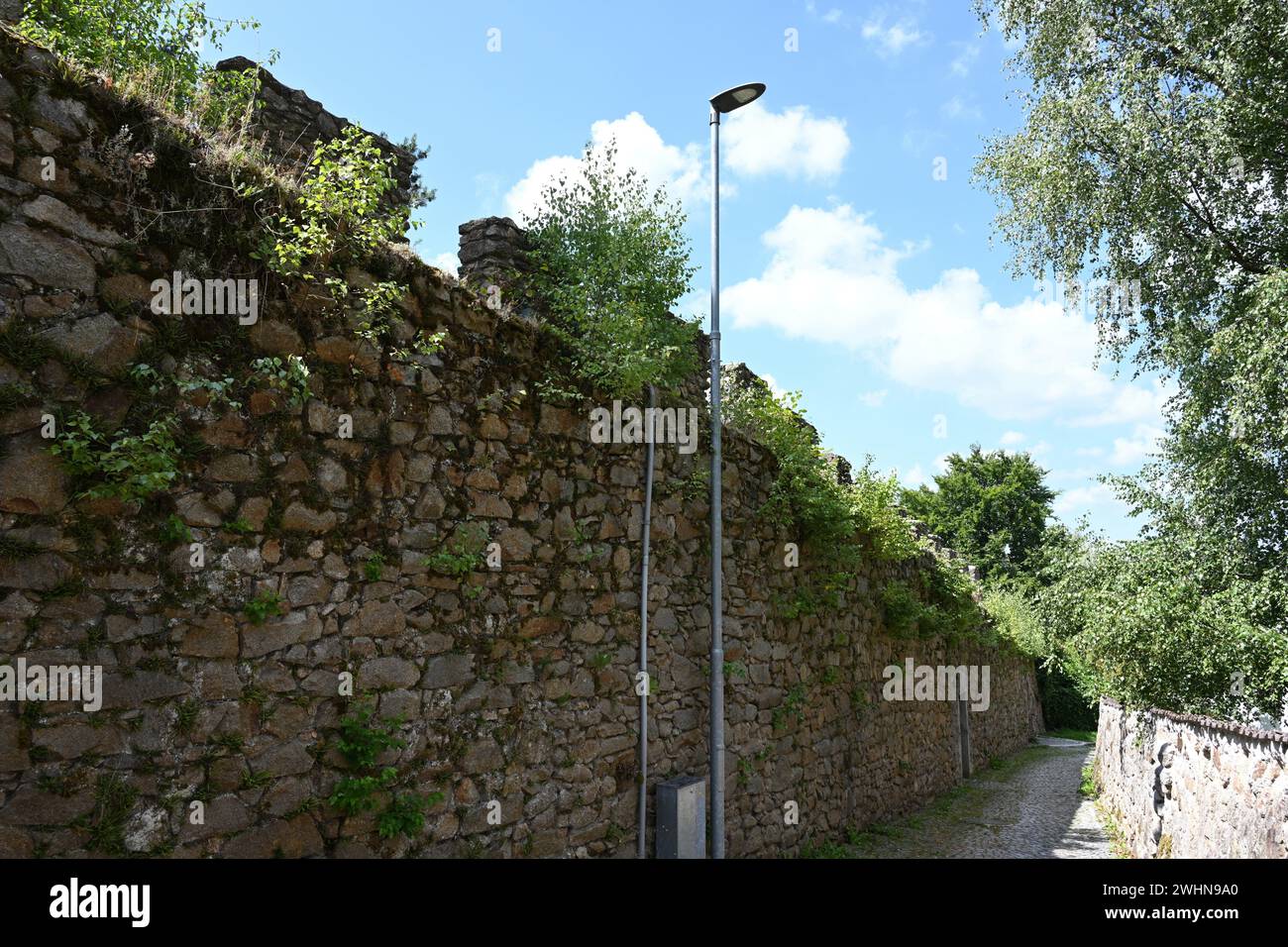Town fortification of Weitra, Austria Stock Photo