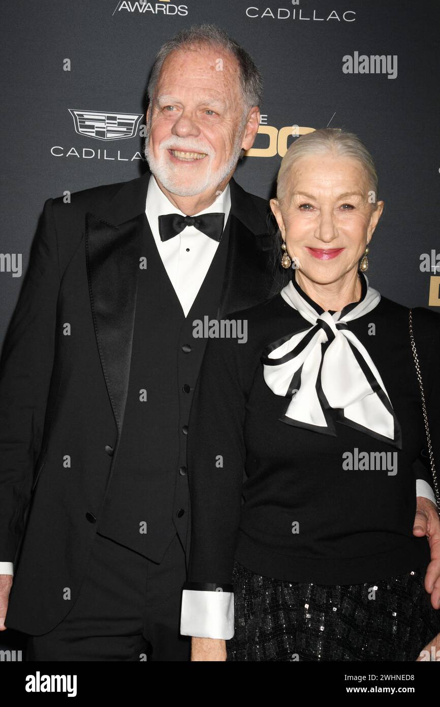 Beverly Hills, Ca. 10th Feb, 2024. Taylor Hackford and Helen Mirren at ...