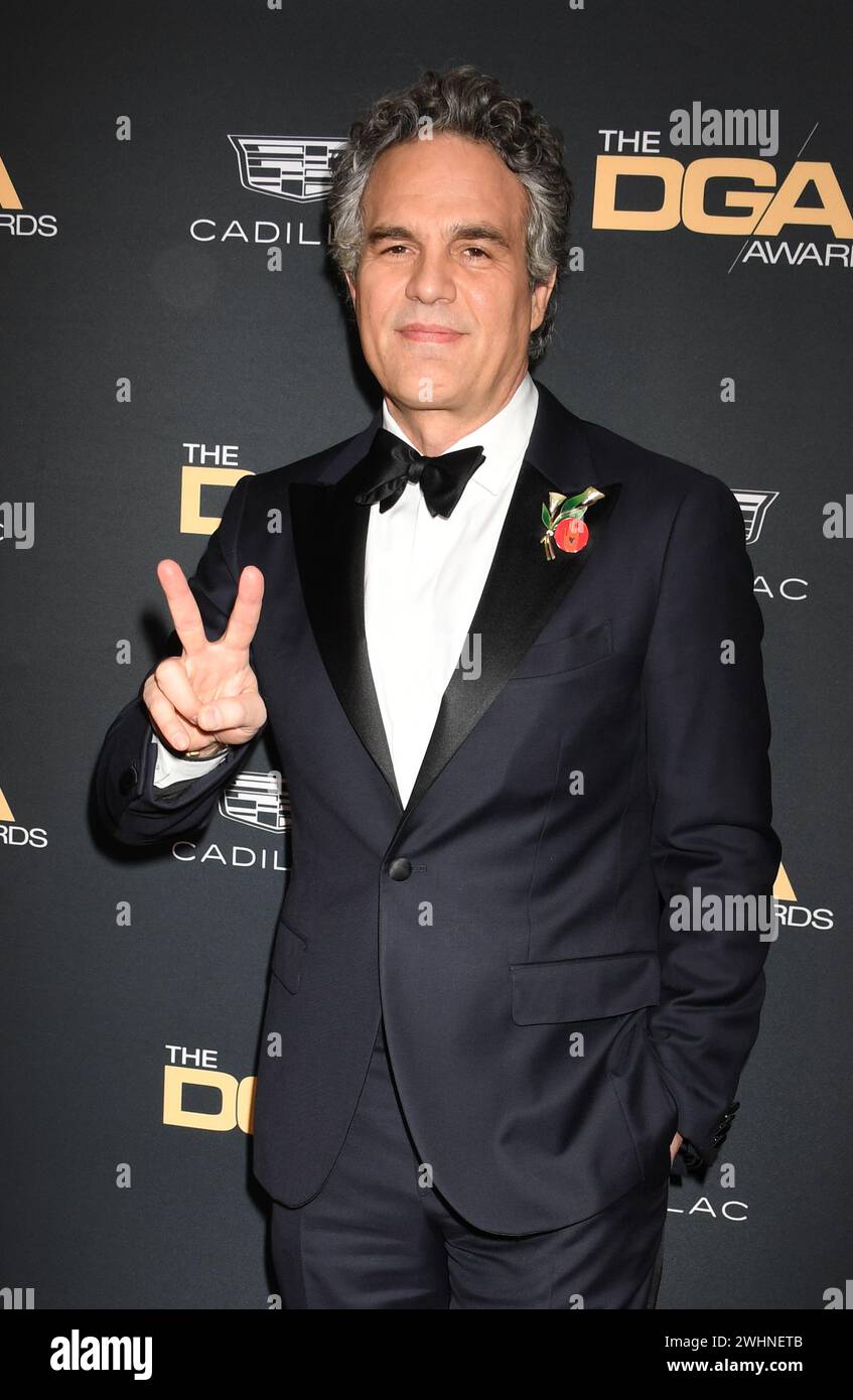 Beverly Hills, Ca. 10th Feb, 2024. Mark Ruffalo at the 76th Annual DGA ...