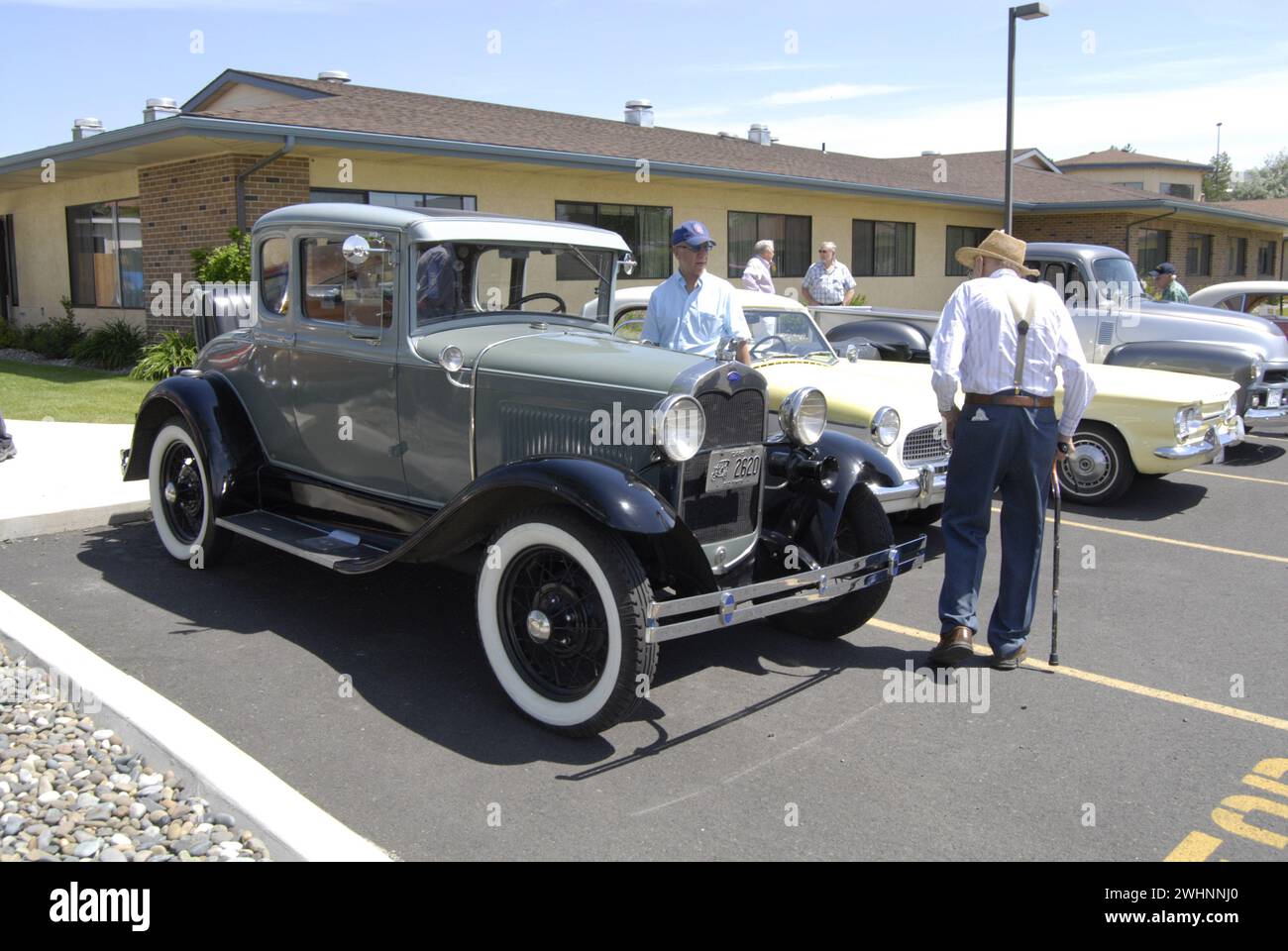 LEWISTON/IDAHO STATE/USA Senior citizen at R oyal Plaza Retirement