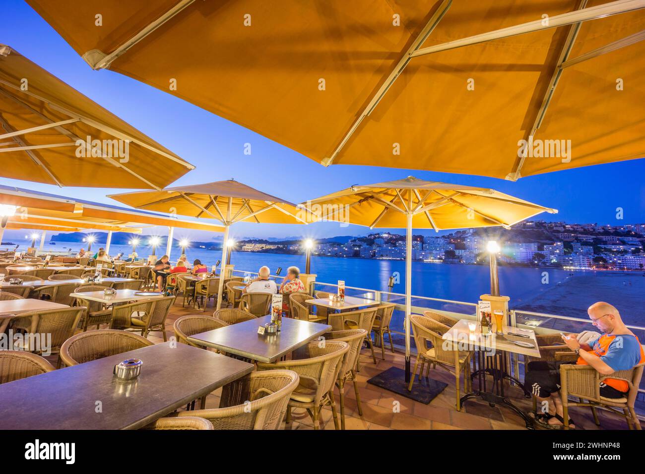 Santa Ponsa beach Stock Photo - Alamy