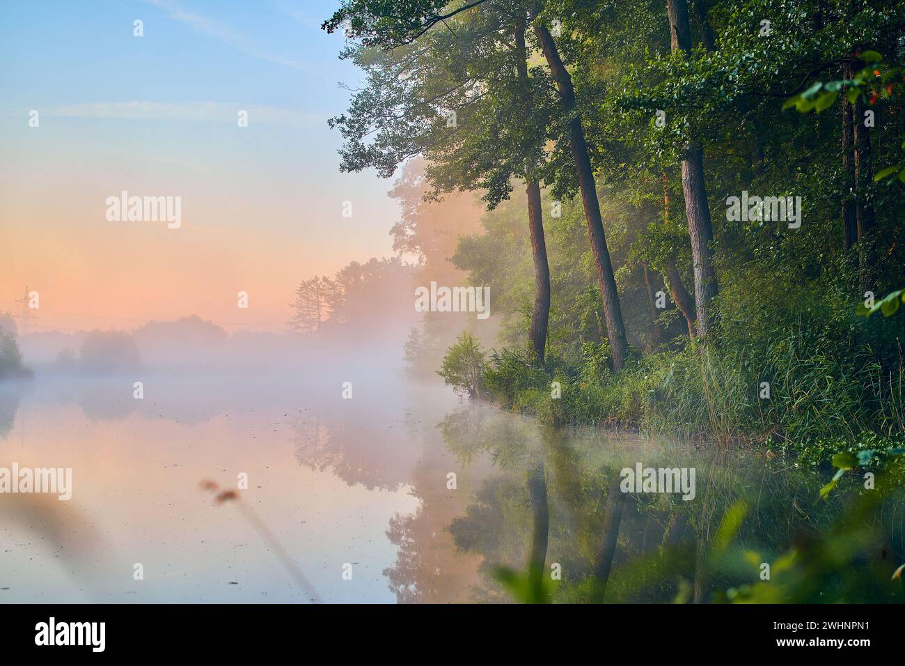 Calm morning nature hi-res stock photography and images - Alamy