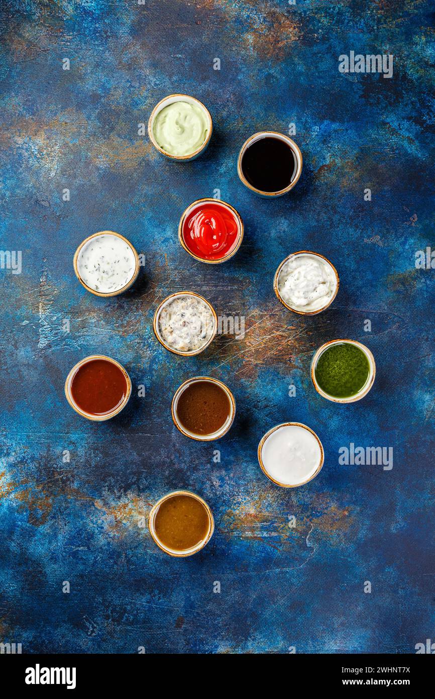 Various sauces hi-res stock photography and images - Alamy