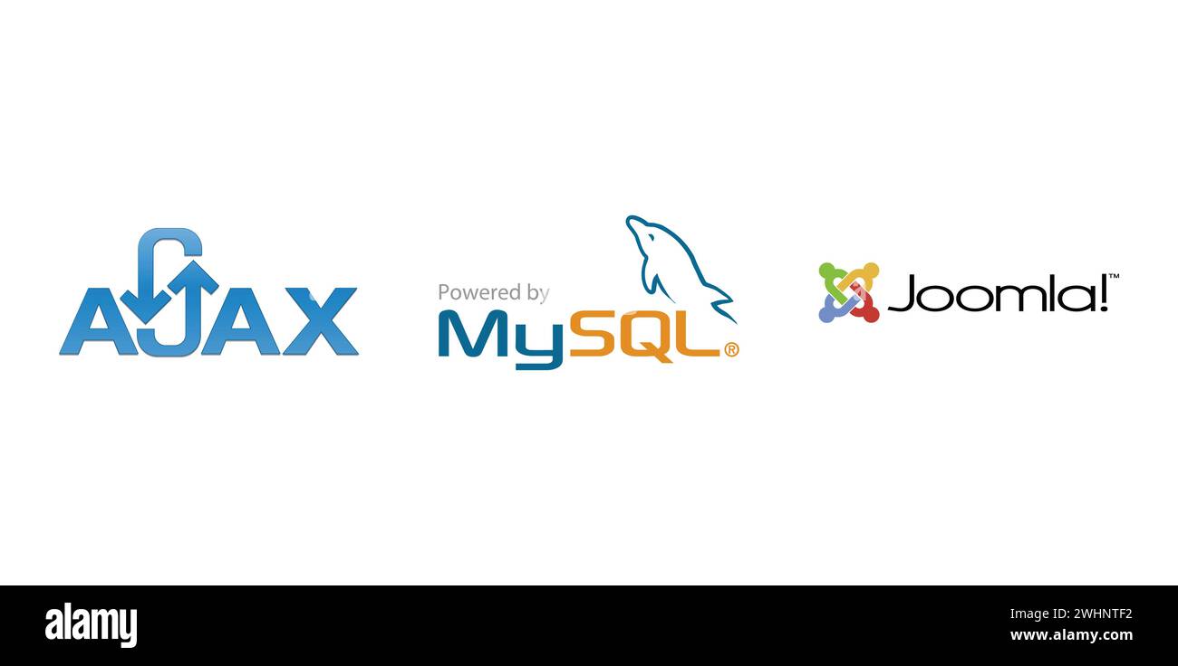 Mysql logo Stock Vector Images - Alamy
