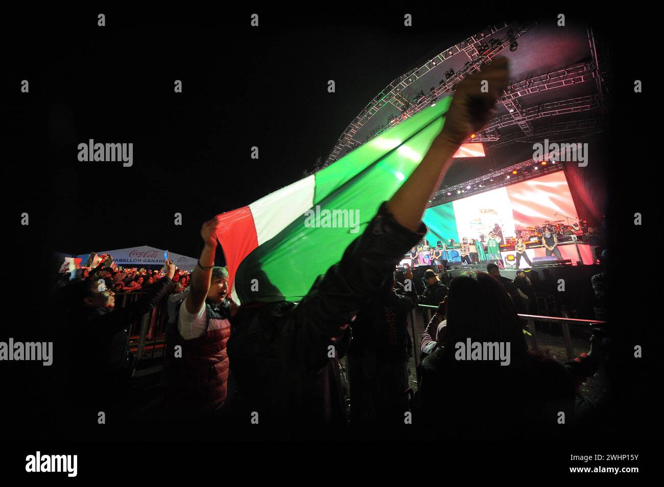Santa Fe Klan in Concert February 10, 2024, San Juan del Rio, Mexico A