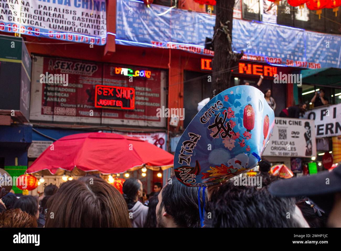 February 10 2024 Mexico City Mexico Chinese Citizens Take Part   February 10 2024 Mexico City Mexico Chinese Citizens Take Part During The Lion And Dragon Dance To Celebrate The Chinese New Year At Mexico City Chinatown On February 10 2024 Inmexico City Mexico Photo By Essene Hernandezeyepix Groupsipa Usa 2WHP1JC 