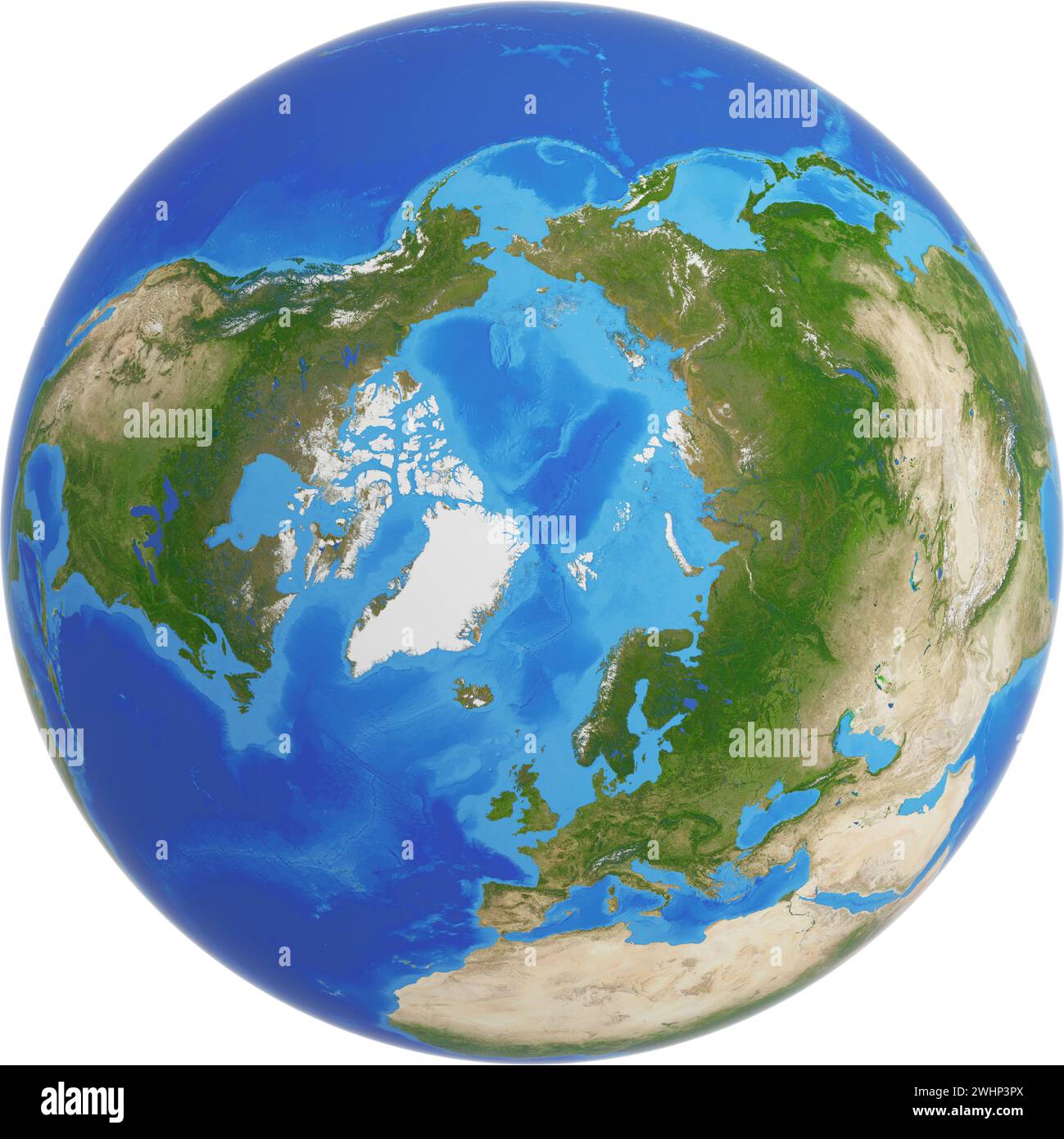 Earth Globe Stock Photo