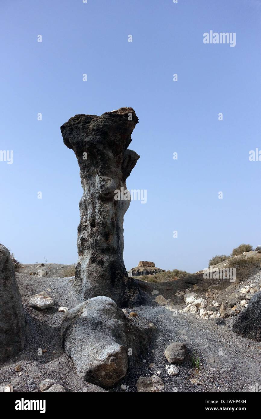 The Stratified City auf Lanzarote Stock Photo - Alamy