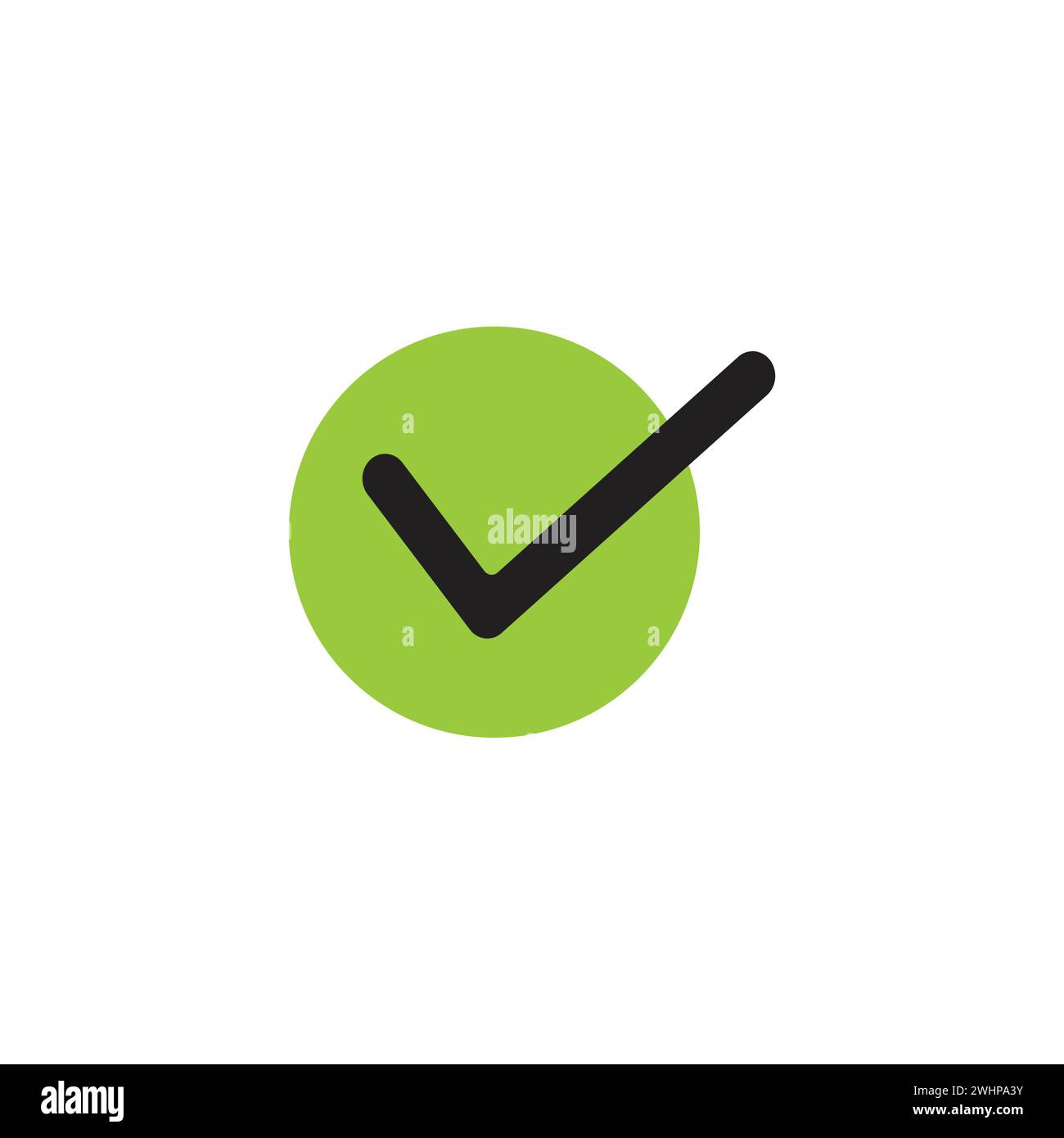 Arrow flat icon, vector illustration on gray background. Stock Vector